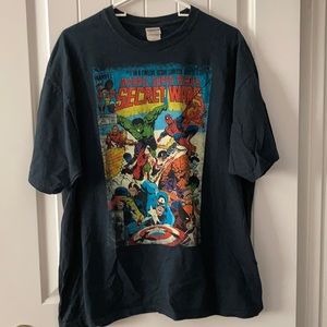 Marvel Comics Super Heroes Mens XL T-shirt